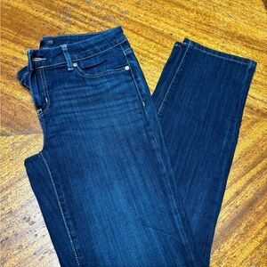 Simply Vera Vera Wang Dark Blue Straight Leg Capri Jeans